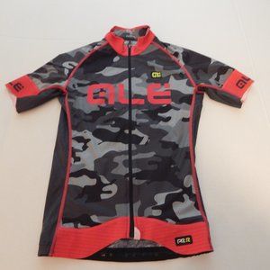 Ale Cycling Jersey's Green Camo / Black and Pink / Black Blue and Pink Womans